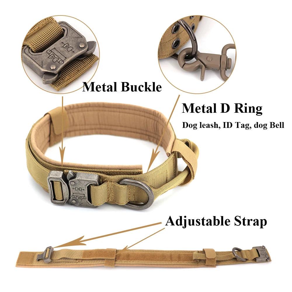 Tactical Dog Harness And Leash Set