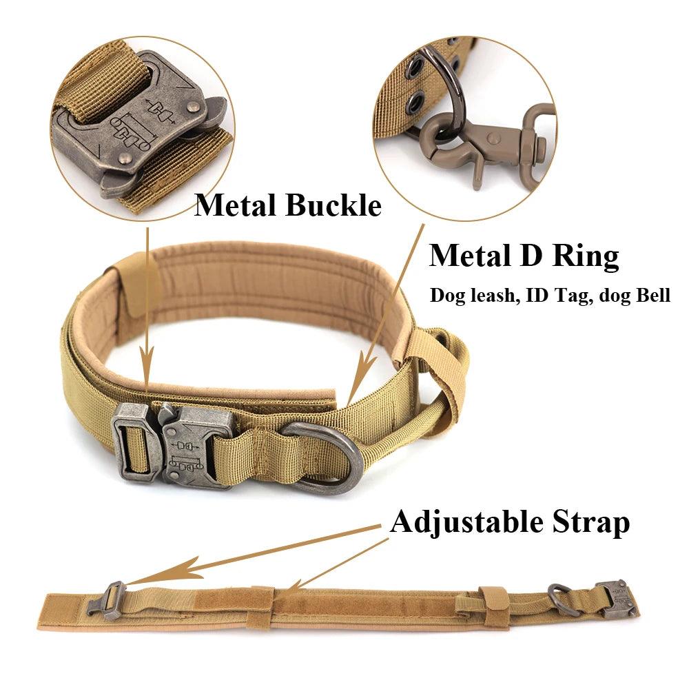 Tactical Dog Harness And Leash Set - Outdoor Paws Provision